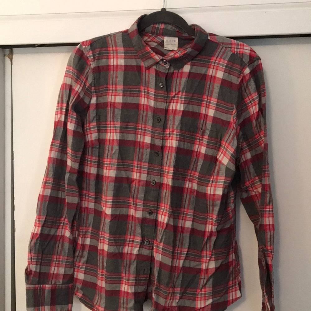 J Crew Perfect Fit flannel